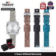 [Official Warranty] Tissot T058.109.17.036.02 Women's Lovely Square Festive Kit Leather Strap Watch T0581091703602