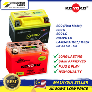 Warranty✔ KOYOKO YTZ5S Battery Motor Bateri utk Yamaha EGO S / EGO LC / Lagenda 110Z / 115ZR / 135LC Yamaha / Nouvo LC Battery