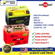 Warranty✔ KOYOKO YTZ5S Battery Motor Bateri utk Yamaha EGO S / EGO LC / Lagenda 110Z / 115ZR / 135LC