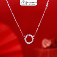 Dây chuyền bạc nữ Tyche Evergreen kiểu dáng Hàn Quốc phong cách trẻ trung phù hợp đeo đi học đi chơi