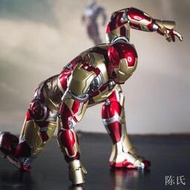 [快速出貨]超模動漫漫威king arts1/9mk42鋼鐵俠戰衣模型金屬合金手辦禮物