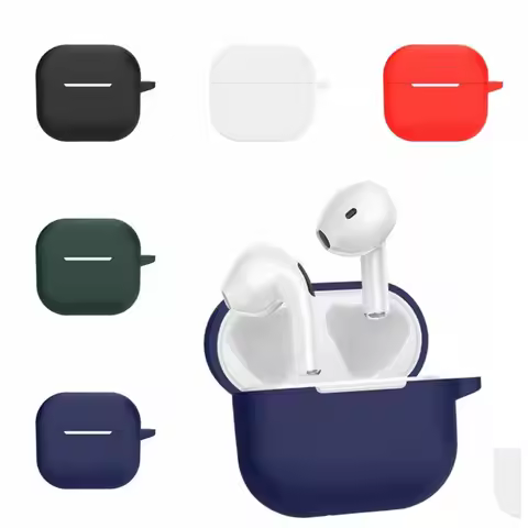 for Lenovo Thinkplus LP40 Soft Earphone Case Anti-drop Silicone Protector Cover Shockproof Dustproof