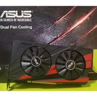 การ์ดจอ ASUS รุ่น NVIDIA GeForce GTX 1050 2GB DDR5 ไม่ต่อไฟเลี้ยง (no box) มือสอง ไม่มีกล่อง