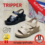 [🥇ของแท้100%🚛ส่งด่วน👠ส้น 2.5 นิ้ว] TRIPPER รองเท้าเพื่อสุขภาพ รองเท้ารัดส้นสูง รองเท้าสวมรัดส้น รุ่น