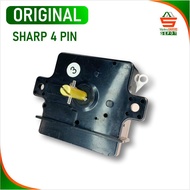 Original Timer Sharp 4 Pin for Washing Machine