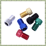 (C Z G L) 6Pcs Alloy Adapter Presta To Schrader Valve Adapter Converter Bicycle Bike Tire Tube Color