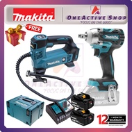 MAKITA 18V CORDLESS COMBO KIT DLX2424JX1  ( DTW300Z MAKITA IMPACT WRENCH + DMP180Z MAKITA INFLATOR )