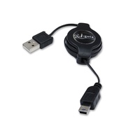 usb Cable 2.0 Head Retractable Transmission A Male Min5P mini
