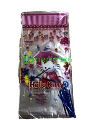 Plastik PP Ulang Tahun Bingkisan Snack Karakter ukuran 17x36cm / 24x36cm