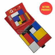 IQ PUZZLE MONDRIAN BLOCKS RED EDITION BRAIN TEASER GAMES FAMILY GAMES IQ GAMES BEST EDUCATION GAMES 