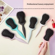 Cross-border Explosions Curl Definition Style Comb Hairdressing Comb Guitar-shaped Bounce Comb Air C