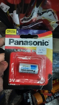 ถ่าน CR123A, CR123 Panasonic, Energizer, GP, Kodak, PKcell, Procell by Duracell (CR17345) Lithium 3V