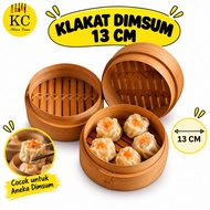 Bamboo Dimsum Steamer Dimsum Steamer 13 cm/ dimsum container dimsum steamer