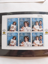 New Zealand 1985 戴安娜王妃郵票