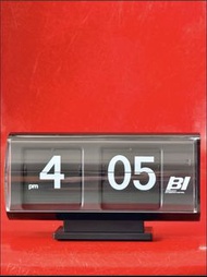 Twemco X Braniff international airline crossover QT-30T table clock 大驊聯乘翻頁鐘