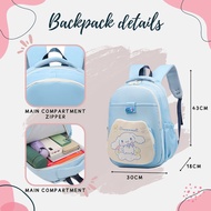 D1-5213 SANRIO DESIGN Korea Backpack / 书包 / Beg Galas Sekolah ( Primary & Secondary Saiz 43 cm ) Bac