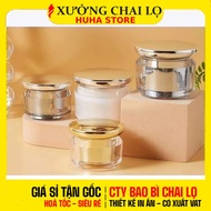 [COMBO of 3 PCS] Luxi Cosmetic Jar 20g | Premium Face Cream Jar, Skin Cream Jar