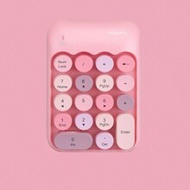 MOFii X910 2.4G Wireless Digital Keyboard, Retro Round Keycaps, Silent, Portable For Laptop, Office 