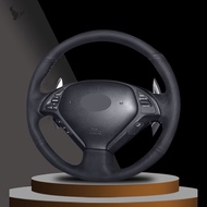 Hand-stitched Artificial Leather Car Steering Wheel Cover for Infiniti G25 G35 G37 QX50 EX25 EX35 EX