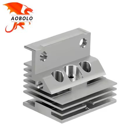 For Creality K1 Series Radiator Metal Heat Sink One-Piece Throat Ceramic Heating Head Kits for K1 K1