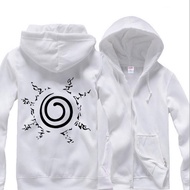 Anime Naruto Uzumaki Otsutsuki Hagoromo Hoodies Jacket Coat Costume Cosplay Collection Casual Sweatshirt- intl