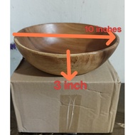Acacia wood bowl/mixing bowl