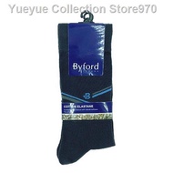 shorts♛♣Byford 3pc Men's Full Length Socks BMS856439