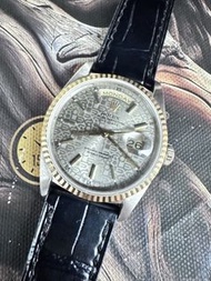 🌈🌈新返貨啦🌈🌈Vintage Rolex DayDate 18239🩶原裝銀色電腦面 18K三色金淨錶頭🩶VU3081（廣華街店）