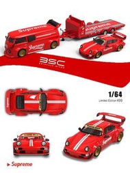 Time Micro BCS 1:64合金模型，Supreme BCS定制版預售中。 T1面包車 / Beetle甲蟲/RWB