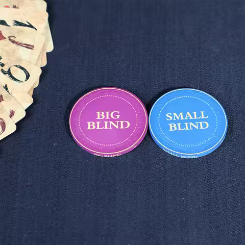 Poker Dealer Accessory Dealer Buttons Poker Chip Entertainment Board Game Accessories