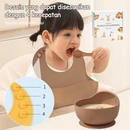 PERALATAN LAKOE 5in1 baby feeding tool / bowl set for children's feeding / baby bib set / Hampers / 