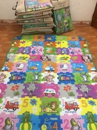 Thảm xốp Thảm mamoshi 2 mặt hình cho bé ( từ 1M2 Đến 3M )