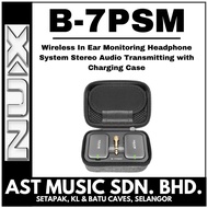 NUX B-7PSM Wireless In Ear Monitoring Headphone System Stereo Audio Transmitting with Charging Case 