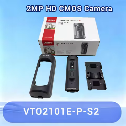 Dahua VTO2101E-P-S2 IP Villa Door Station 2MP Camera Two-way Audio Lock Control PoE IR WDR IP65 & IK