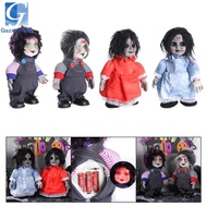 Gazechimp Halloween Ghost Doll Spooky Decoration Terror Decoration Toy with Sound Halloween Decorati