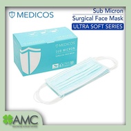 MEDICOS Sub Micron Surgical Face Mask - Sea Blue