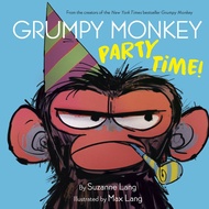 Grumpy Monkey Party Time (Hard Page Book)/Suzanne Lang [Sanmin Online Bookstore]