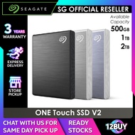 Seagate One Touch Portable SSD V2 500GB 1TB 2TB Solid State Drive 12BUY.MEMORY