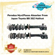 Perodua Myvi/Passo Absorber From Japan Toyota BB 3SZ Halfcut