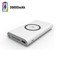 200000Mah Power Bank Ultra-Large Capacity Mobile Power Supply Wireless Fast Charging Built-In Cable 