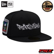 NEW ERA 59FIFTY FITTED LAS VEGAS RAIDERS SUPER BOWL XI SCRIPT BLACK PRIME EDITION HAT CAP
