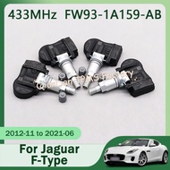 FW93-1A159-AB Car Tire Sensors System For Jaguar F-Type XE XF XJ 1/4pcs 433MHz TPMS Tire Pressure Mo