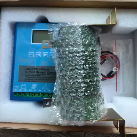 Fast Delivery Wind And Solar Hybrid System 5KW 8KW 10KW 12V-48V Powerful Controller Boost Charge Wit