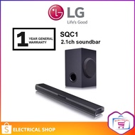 LG SQC1 160W 2.1ch soundbar with Dolby Digital Sound Bar Wireless Subwoofer Bluetooth