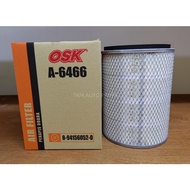 OSK A-6466 AIR FILTER ISUZU HICOM 2.8CC , NHR, NISSAN YU41(MALAYSIA INSTALL MODEL) 8-94156052-0