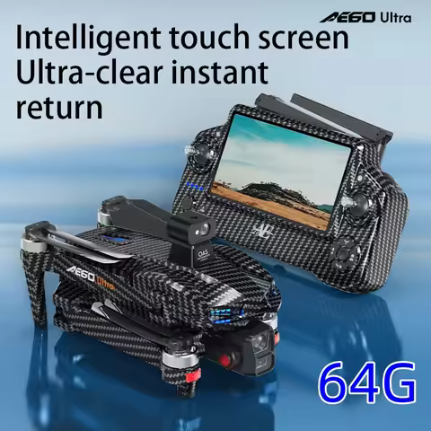New Ae60 With Touch Screen Professional Aerial Photography Drone Digital Image Transmission Airdrop 