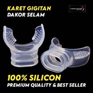 Karet Gigitan Dakor Selam Mouthpiece Snorkel Aksesoris Mulut Regulator Selam