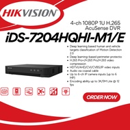 HIKVISION - AcuSense DVR 4-8-16 CHANNEL 1080P 4MP Lite H.265+ CCTV Recorder iDS-7204/08/16HQHI-M1/E