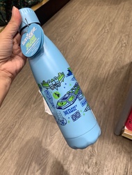 กระติกน้ำ เก็บร้อน Smiggle stainless steel water bottle-เรืองแสง ฟ้า