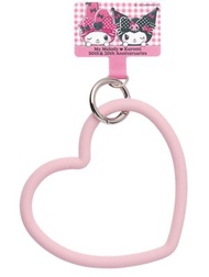 三麗鷗 Sanrio My Melody ＆ Kuromi 50th＆20th Anniversaries 一番賞 D賞 手機腕帶- 淺粉紅色[平行進口]